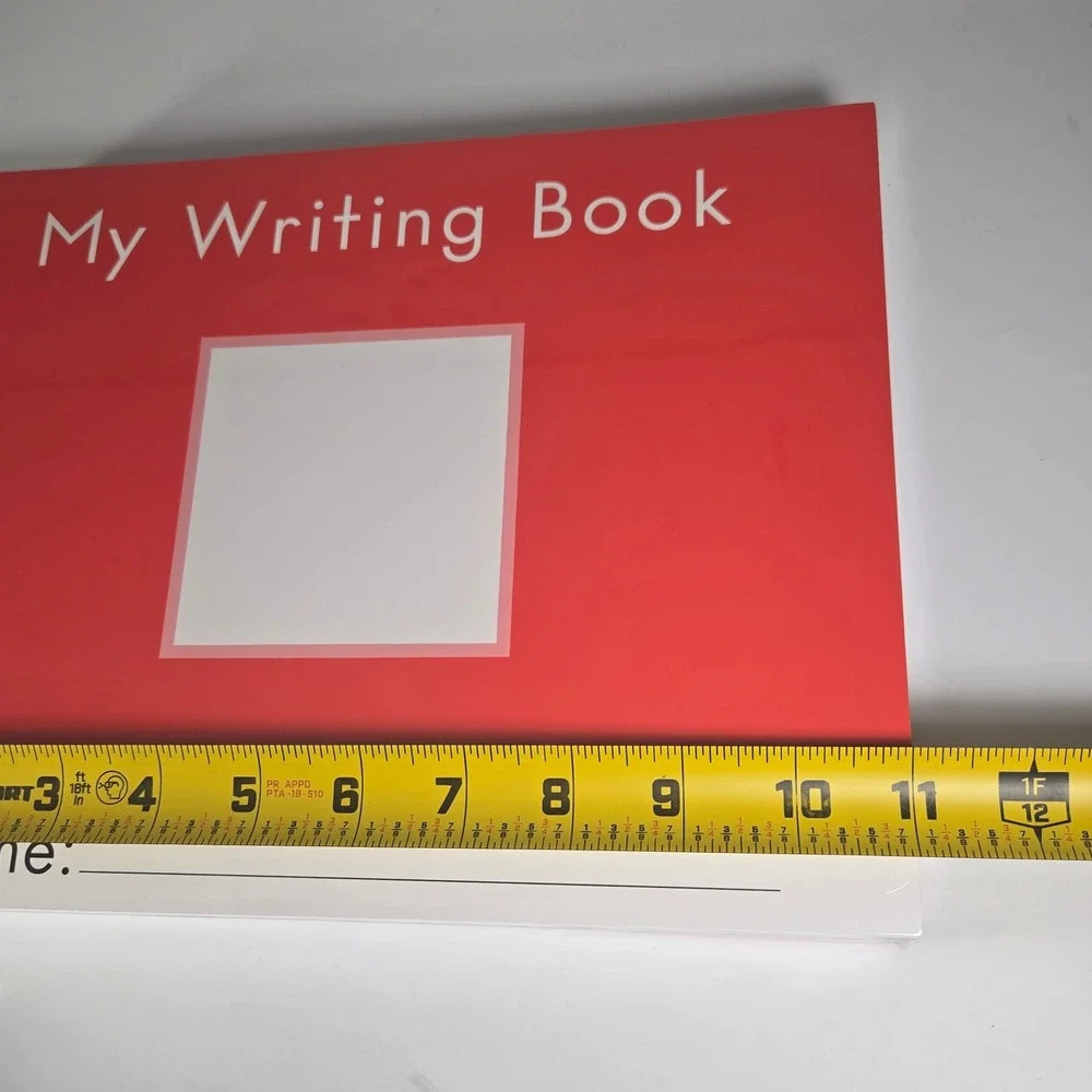 My Writing Book, Fountas and Pinnell LLI Heinemann Red Name Field